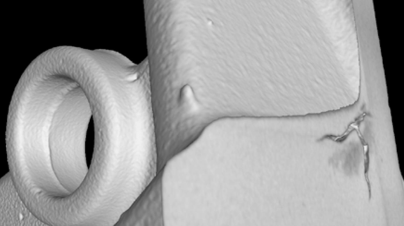 ZEISS Leichtmetall schwammiges Gefüge