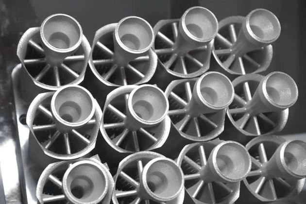 Die aus INCONEL 625 gefertigten Fuel Swirler sind Teil einer Industriegasturbine von Siemens Energy.