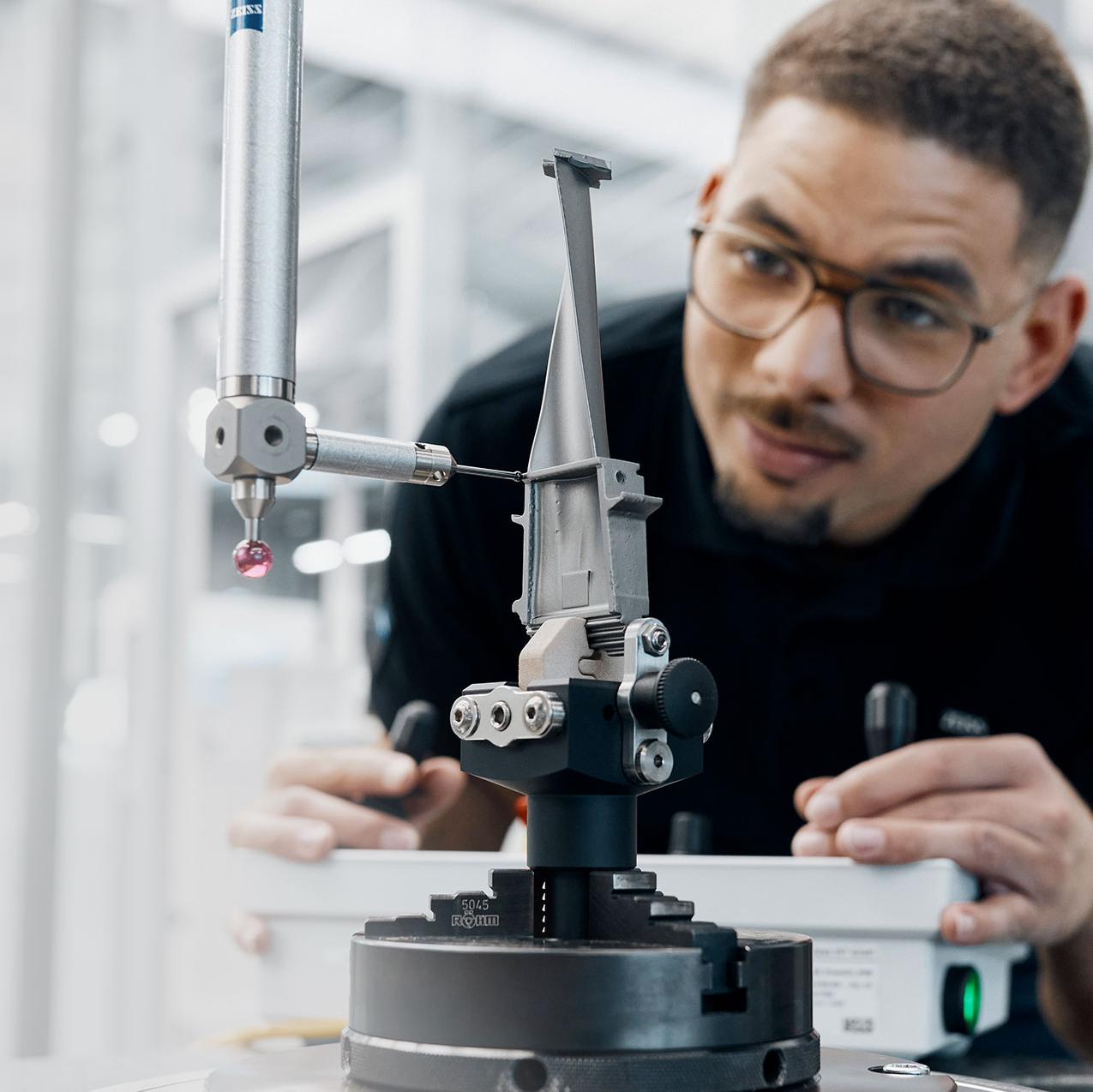 ZEISS CMM Acceleration Mode for Aerospace Applications​