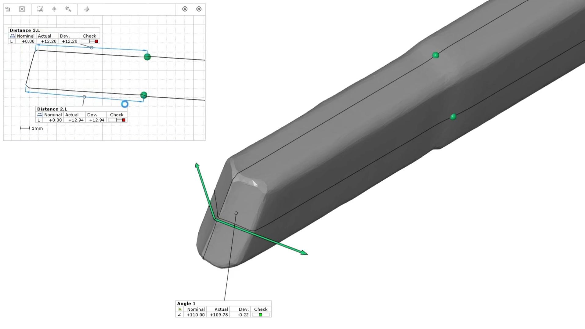 Inspektion von Statoren und Hairpins